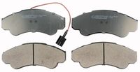 DENCKERMANN B110900 - Juego de pastillas de freno