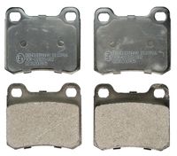 DENCKERMANN B110916 - Juego de pastillas de freno
