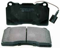 DENCKERMANN B111036 - Juego de pastillas de freno