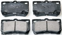 DENCKERMANN B111257 - Juego de pastillas de freno