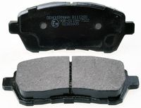 DENCKERMANN B111288 - Juego de pastillas de freno