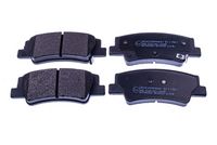 DENCKERMANN B111561 - Juego de pastillas de freno