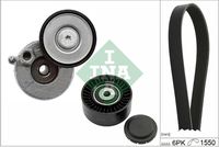 Schaeffler INA 529 0591 10 - Juego de correas trapeciales poli V