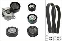 Schaeffler INA 529 0589 10 - Juego de correas trapeciales poli V