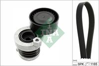 Schaeffler INA 529 0590 10 - Juego de correas trapeciales poli V