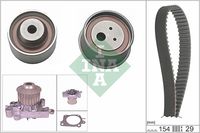 Schaeffler INA 530 0307 30 - Bomba de agua + kit correa distribución