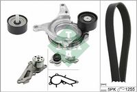 Schaeffler INA 529 0544 30 - Bomba de agua + kit de correa poli V
