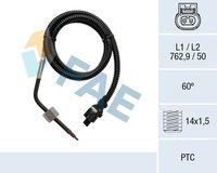 FAE 68041 - Sensor, temp. gas escape
