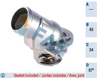 FAE 5323087 - Termostato, refrigerante