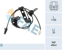 FAE 78571 - Sensor, revoluciones de la rueda