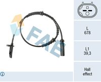 FAE 78625 - Sensor, revoluciones de la rueda