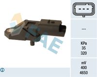 FAE 15107 - Sensor, presión colector de admisión