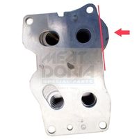 MEAT & DORIA 95282 - Radiador de aceite, aceite motor