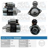 MEAT & DORIA 5035049 - Motor de arranque