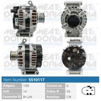 MEAT & DORIA 5510117 - Alternador