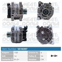 MEAT & DORIA 5510397 - Alternador