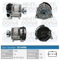 MEAT & DORIA 5514080 - Alternador