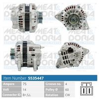 MEAT & DORIA 5535447 - Alternador