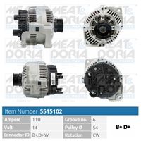 MEAT & DORIA 5515102 - Alternador