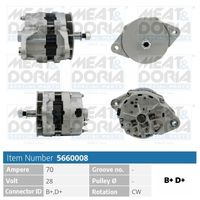 MEAT & DORIA 5660008 - Alternador