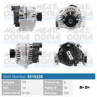 MEAT & DORIA 5515220 - Alternador
