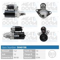 MEAT & DORIA 5040198 - Motor de arranque