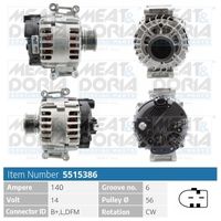 MEAT & DORIA 5515386 - Alternador
