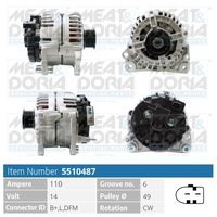 MEAT & DORIA 5510487 - Alternador