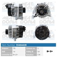 MEAT & DORIA 5540443R - Alternador