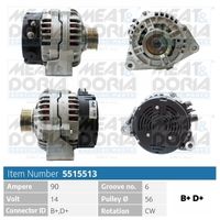 MEAT & DORIA 5515513 - Alternador