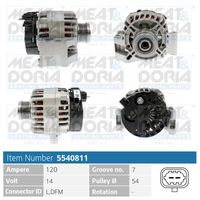 MEAT & DORIA 5540811 - Alternador