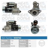 MEAT & DORIA 5035763 - Motor de arranque