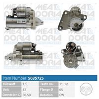 MEAT & DORIA 5035725 - Motor de arranque
