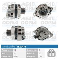 MEAT & DORIA 5520473 - Alternador