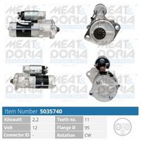 MEAT & DORIA 5035740 - Motor de arranque