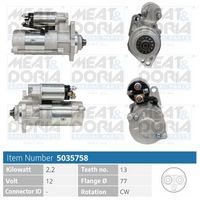 MEAT & DORIA 5035758 - Motor de arranque