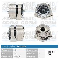 MEAT & DORIA 5610089 - Alternador