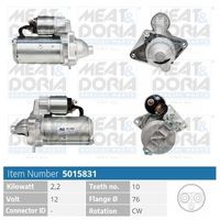 MEAT & DORIA 5015831 - Motor de arranque