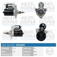 MEAT & DORIA 5010281 - Motor de arranque