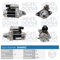 MEAT & DORIA 5040602 - Motor de arranque