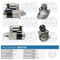 MEAT & DORIA 5035728 - Motor de arranque