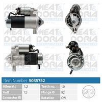 MEAT & DORIA 5035752 - Motor de arranque