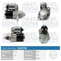 MEAT & DORIA 5035750 - Motor de arranque