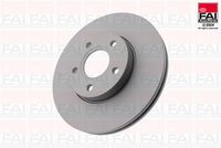 FAI AutoParts BD126 - Disco de freno