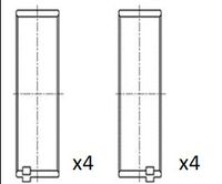 FAI AutoParts BB2053-050 - Cojinete de biela