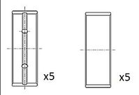 FAI AutoParts BM1058-050 - Cojinete de cigüeñal
