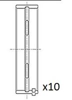 FAI AutoParts BM1025-010 - Cojinete de cigüeñal