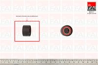 FAI AutoParts T9335 - Polea tensora, correa dentada