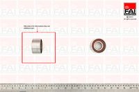FAI AutoParts T9557 - Polea tensora, correa dentada