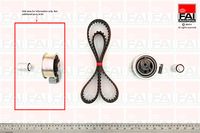 FAI AutoParts TBK161 - Juego de correas dentadas